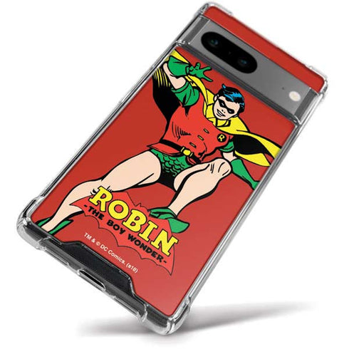 DC Comics Robin Classic Art Google Pixel 8a Clear Case